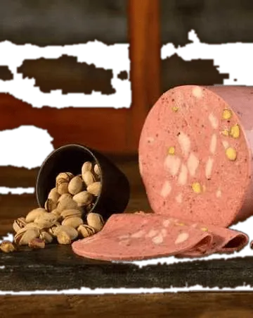 Mortadela con Pistache