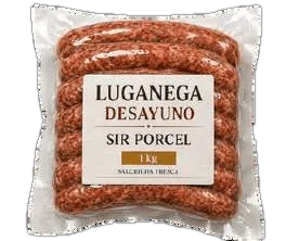 Luganega Desayuno Sir Porcel