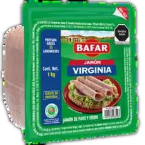 Jamón de Pavo Virginia Rebanado