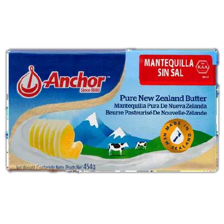 Mantequilla Anchor Sin Sal